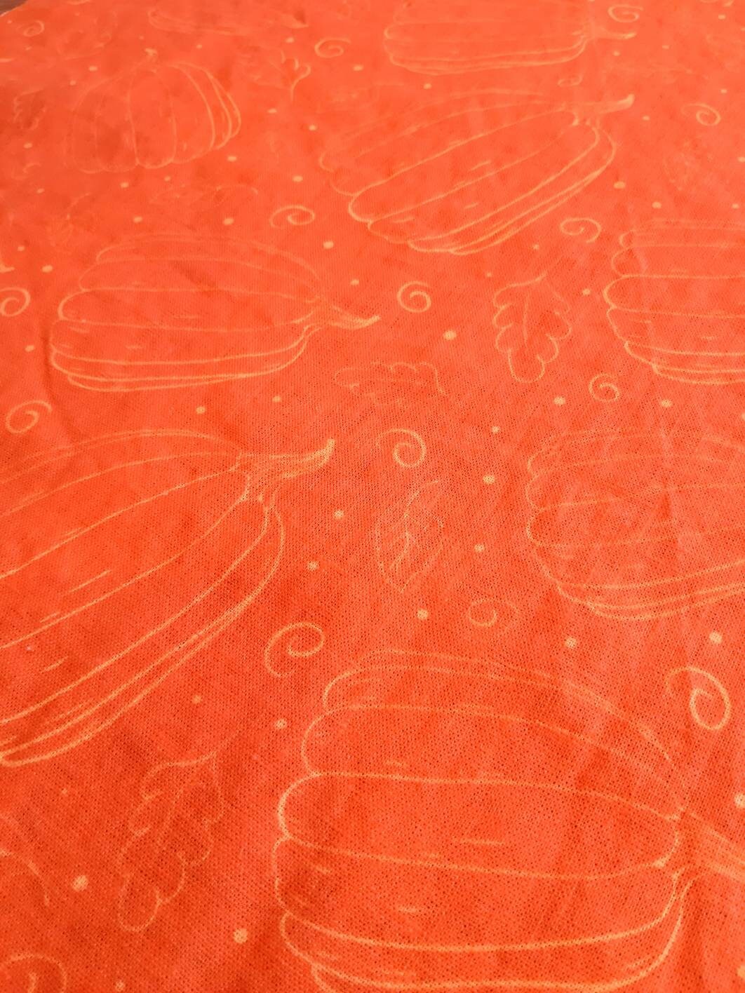 Halloween Linen Fabric By The Yard, Printed Linen Fabric By The Yard For Clothing & Home Textile - Width 148 cm/1.62yd
