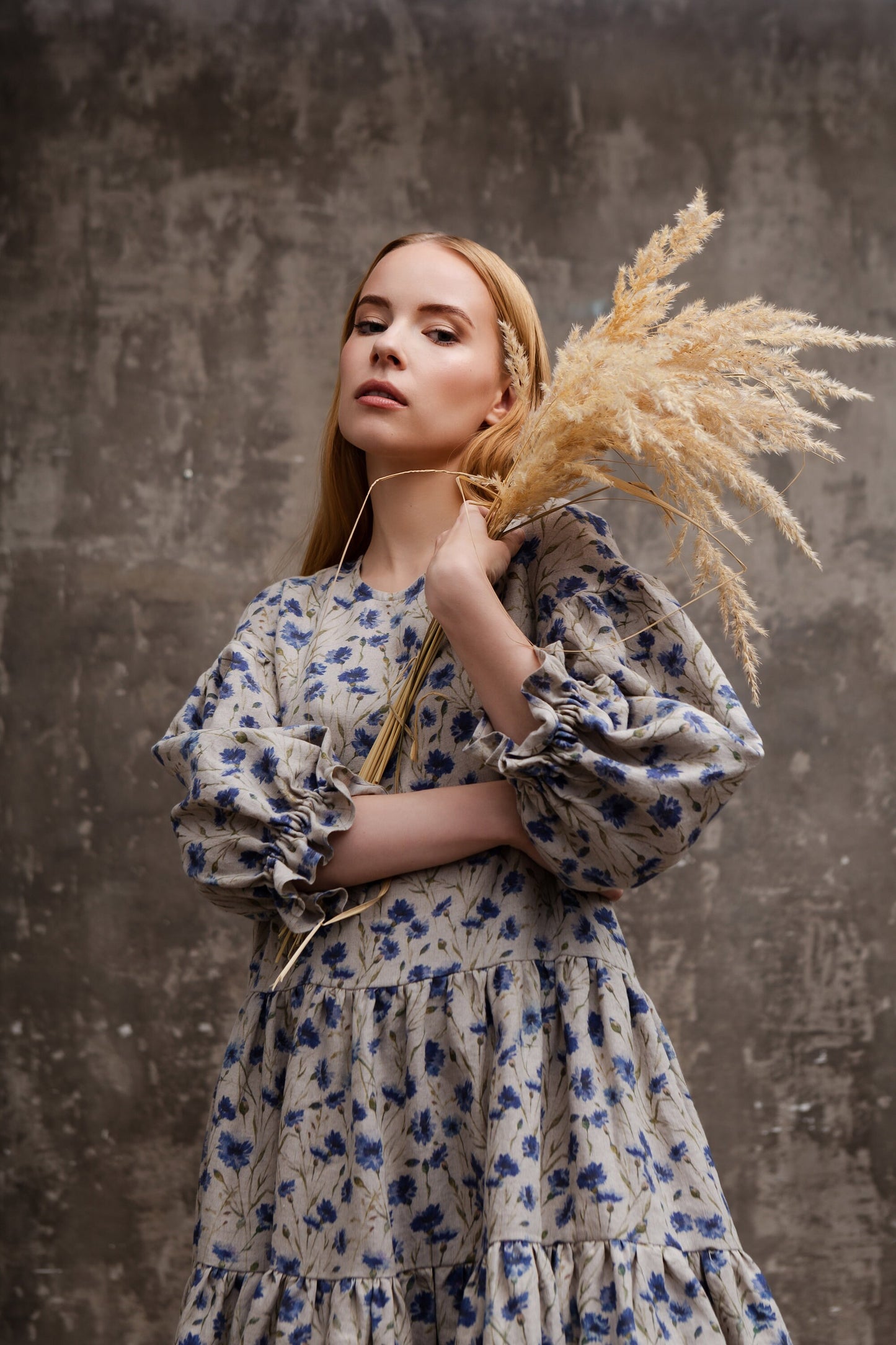 Linen Boho Dress