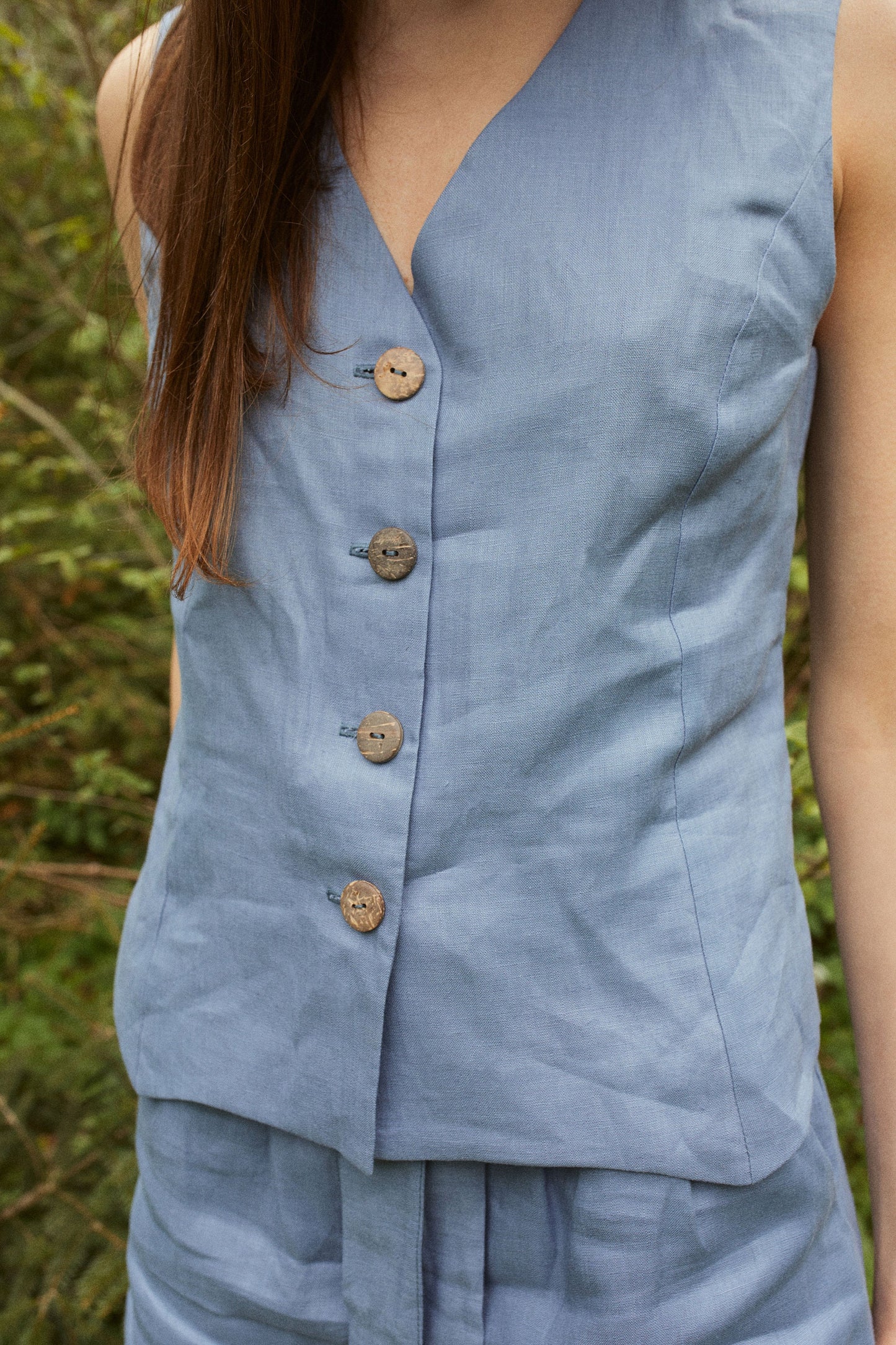 Vest and Shorts Suit