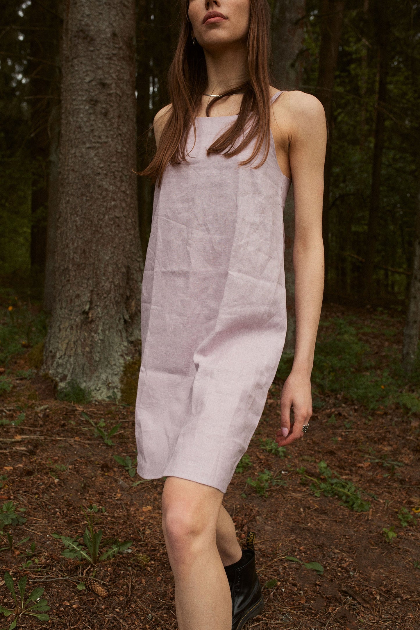Short Linen Dress