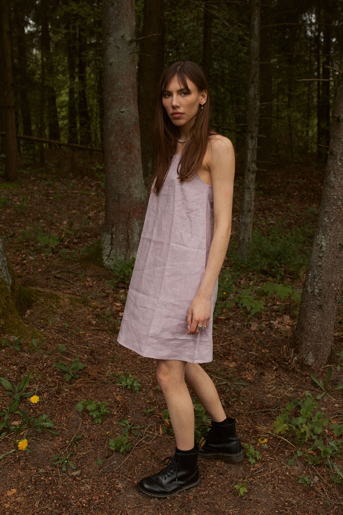 Short Linen Dress