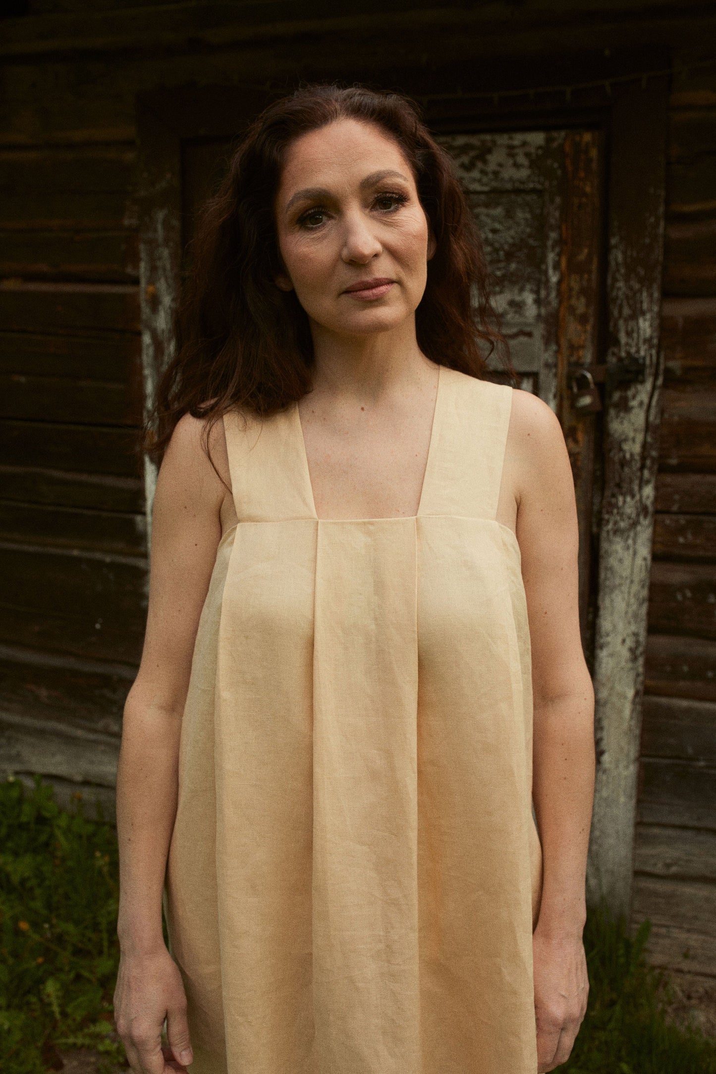 Linen Maxi Dress