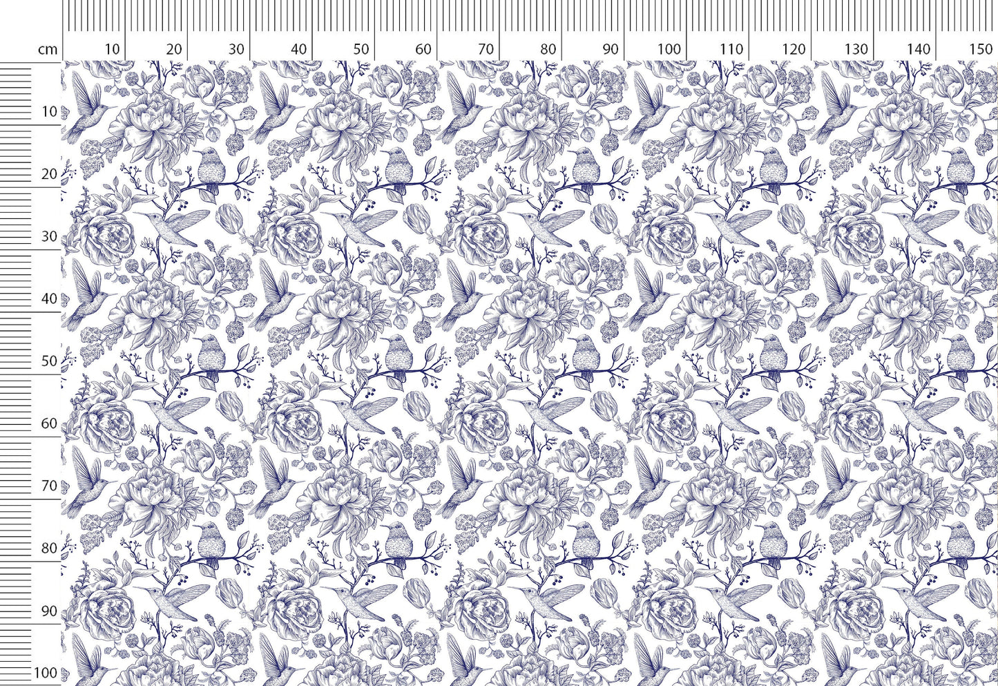Vintage Linen By The Yard French Toile de Jouy  Print Linen Fabric For Bedding, Curtains, Dresses, Clothing, Table Cloth & Pillow Covers