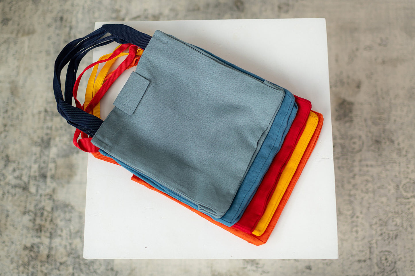 Reusable Pure Linen Bag with Fastening