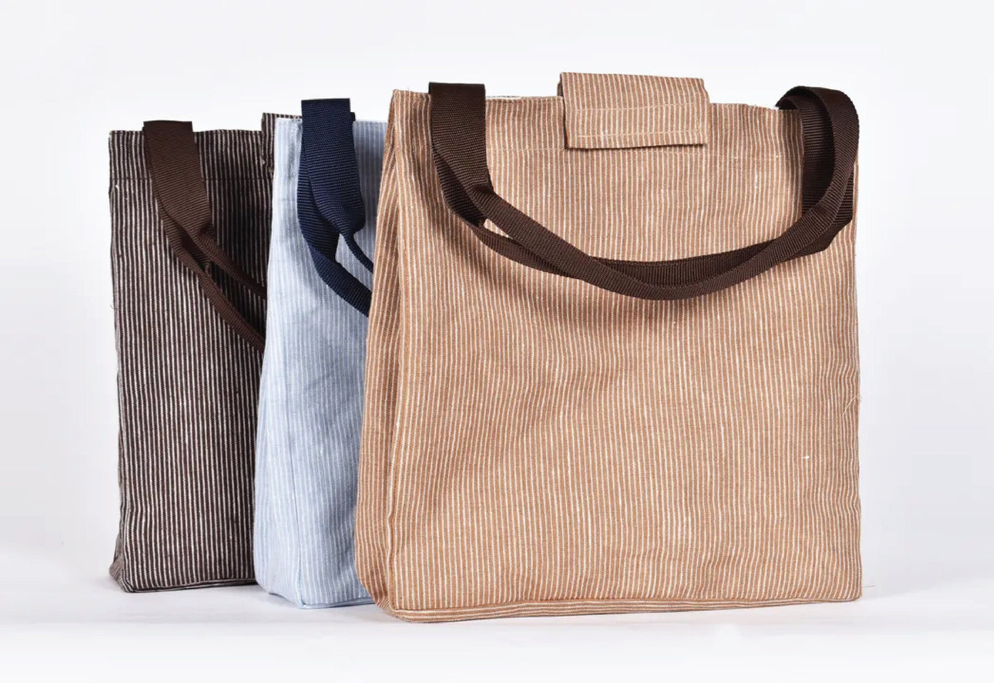 Reusable Pure Linen Bag with Fastening